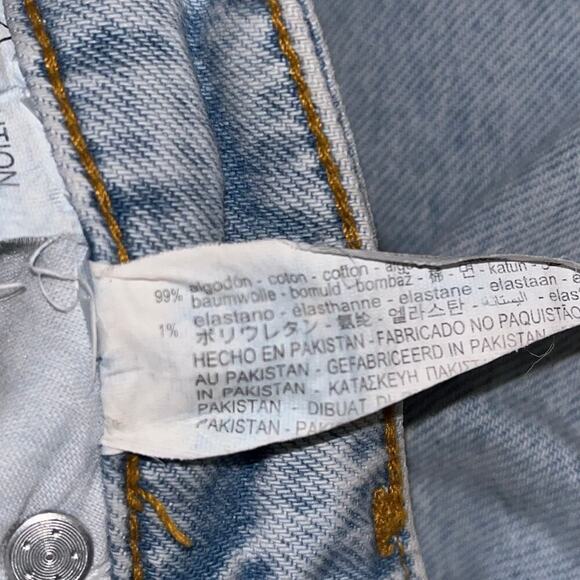 Zara Light Denim Straight Leg Ankle Length Jeans | Women’s Size 4 - Picture 6 of 7